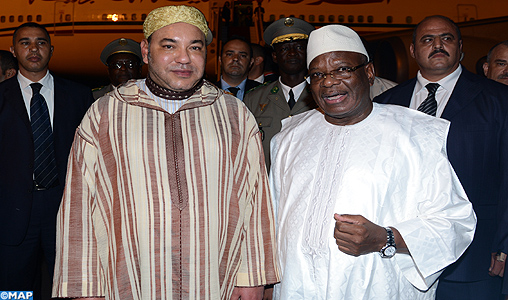 Arrivée de SM le Roi Mohammed VI à Bamako