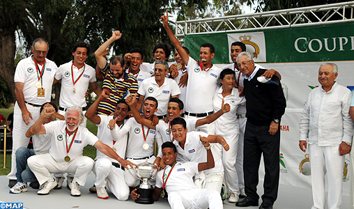 Coupe du Trône de golf 2013: première consécration du Royal golf d’Agadir