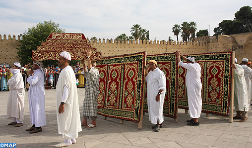 Fès: Le Moussem Moulay Idriss Al Azhar s’ouvre par la cérémonie traditionnelle de présentation du Catafalque