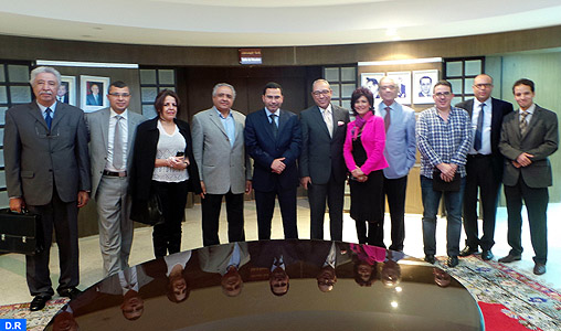 M. El Khalfi reçoit les membres du nouveau bureau de la FMEJ