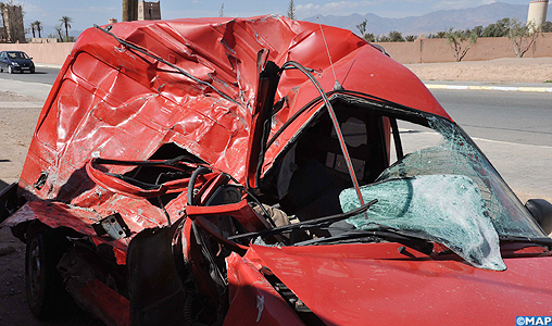 4 morts et un blessé grave dans un accident de la route dans la province de Ouarzazate