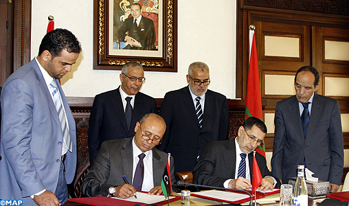 Rabat et Tripoli signent quatre programmes exécutifs de coopération