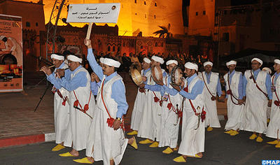 Ouarzazate: Ouverture réussie pour le festival national d’Ahwach 2013