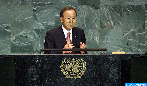 Ban Ki-moon exprime sa “gratitude” au Maroc pour son action en faveur de la stabilisation de la République centrafricaine
