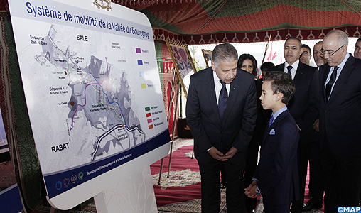 SAR le Prince héritier Moulay El Hassan inaugure le nouveau Pont Moulay Youssef sur la vallée du Bouregreg