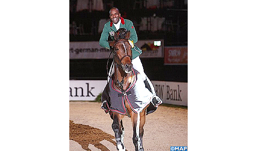 GP de Dubaï (saut d’obstacles): Abdelkebir Ouaddar, 3e, se qualifie pour la Coupe du Monde Lyon-2014