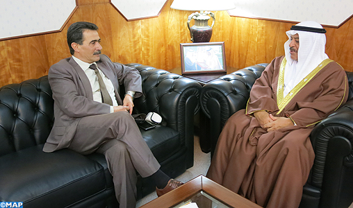 M. Sebbar s’entretient avec des responsables bahreïnis des moyens de renforcer la coopération dans le domaine de la promotion des droits de l’Homme