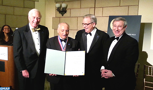 Rachid Yazami reçoit à Washington le prestigieux prix Charles Stark Draper 2014