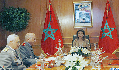 SAR la Princesse Lalla Meryem préside la réunion du CA de la Fondation Hassan II pour les oeuvres sociales des anciens militaires et anciens combattants