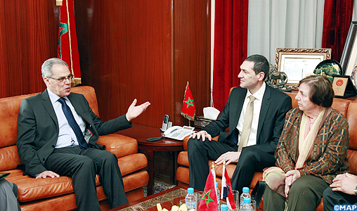 M. Abdeltif Loudyi s’entretient avec le ministre croate de la défense