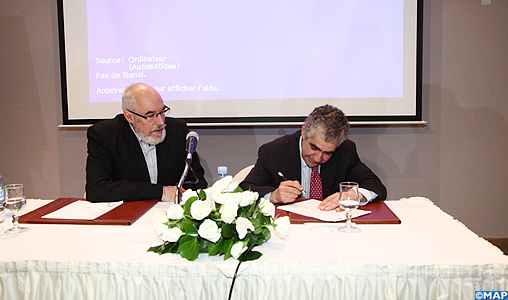 Signature à Rabat d’une convention entre le CNDH et le Media Diversity Institute