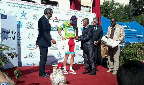 Tour du Maroc-2014: le Portugais Antonio Cardoso remporte la première étape