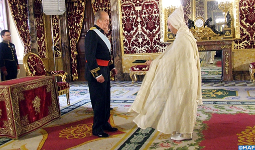 M. Fadel Benyaich remet ses lettres de créance au Roi Juan Carlos 1er en tant qu’ambassadeur de SM le Roi en Espagne