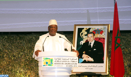 La vision clairvoyante de SM le Roi en matière agricole est porteuse non seulement pour le Maroc mais aussi pour toute l’Afrique (président malien)