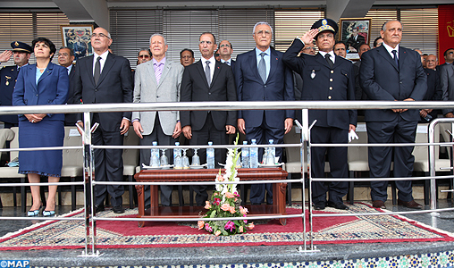 Commémoration à l’Institut royal de police de Kénitra du 58ème anniversaire de la création de la Sûreté nationale