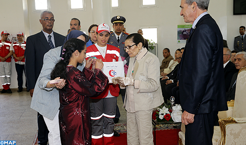 SAR la Princesse Lalla Malika préside la cérémonie de lancement de la semaine nationale du Croissant Rouge Marocain
