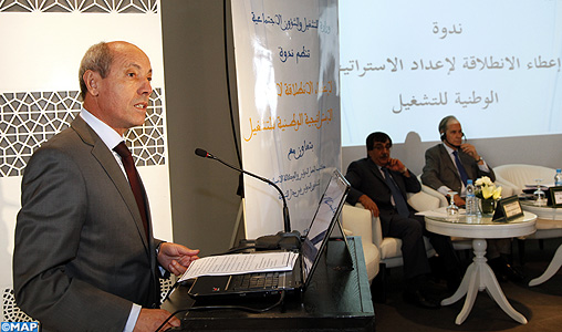 Lancement à Rabat du processus d’élaboration de la stratégie nationale de l’emploi