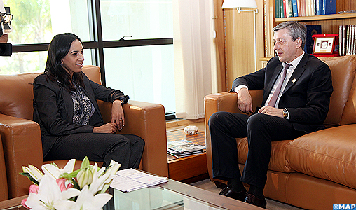 Mme Bouaida s’entretient avec le vice-Premier ministre de la République de Macédoine