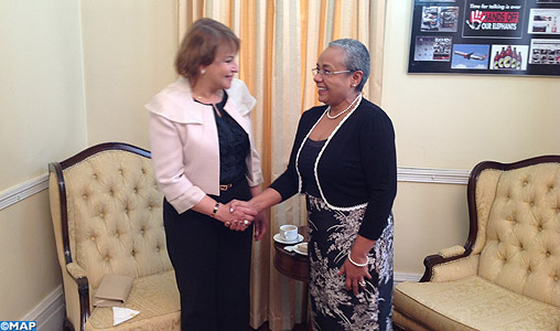 Mme El Haïte reçue en audience par la Première Dame du Kenya