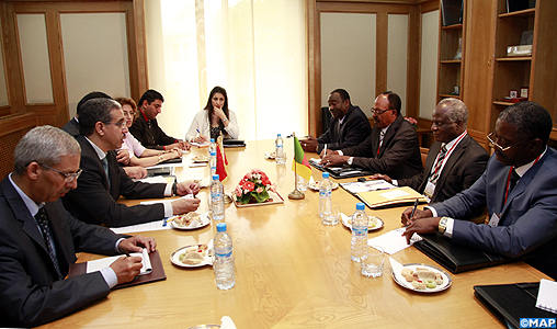 M. Rabbah s’entretient avec le secrétaire d’Etat auprès du ministre camerounais des Travaux publics