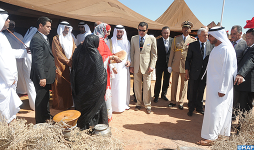 SAR le Prince Moulay Rachid préside la cérémonie officielle de la dixième édition du Moussem de TanTan