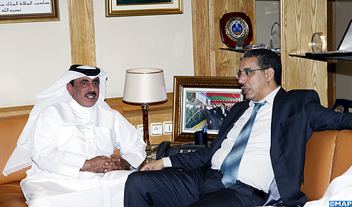 La coopération dans le domaine du transport et des infrastructures au centre d’un entretien entre M. Rabbah et son homologue qatari