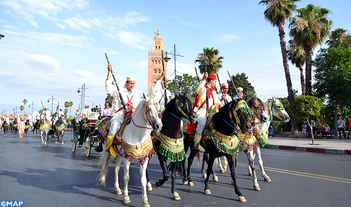 Une parade équestre sonne le coup d’envoi de la 4éme édition du ’’Marrakech du Rire’’