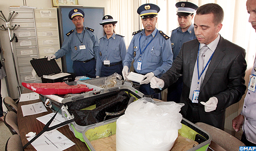 Saisie de plus de 12 Kg de cocaïne à l’aéroport Mohammed V