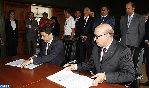 Signature à Rabat d’une convention de partenariat entre l’OFPPT et la SOREC