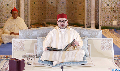 SM le Roi, Amir Al Mouminine, préside à Oujda la sixième causerie religieuse du mois sacré du Ramadan