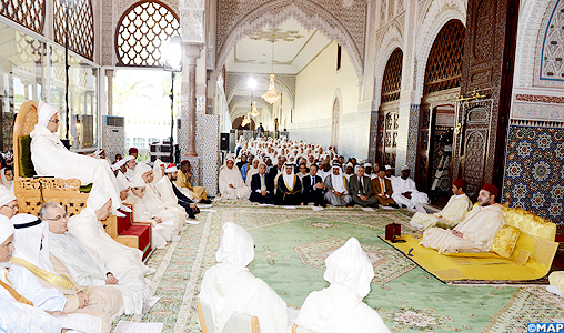 SM le Roi, Amir Al Mouminine, préside la troisième causerie religieuse du mois sacré du Ramadan