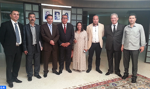 M. El Khalfi se réunit avec les membres du bureau exécutif de la FFM