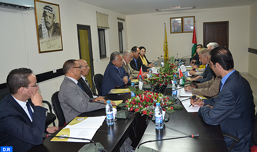Une délégation du PPS s’entretient à Ramallah avec des dirigeants du Fatah