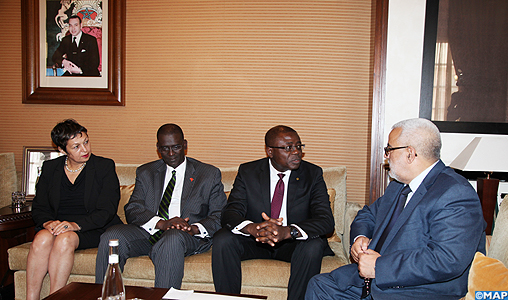 M. Benkirane s’entretient avec le vice-président de la BAD chargé des finances