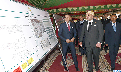 SM le Roi à Tétouan: D’importants projets d’infrastructures voient le jour en concrétisation du programme de développement économique et urbain de la ville