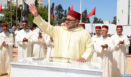 SM le Roi, Amir Al-Mouminine, pose la première pierre d’une mosquée à Tétouan