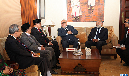 M. Benkirane s’entretient avec le président de l’Assemblée consultative du peuple d’Indonésie