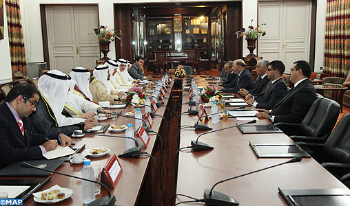 M. Talbi Alami s’entretient avec une délégation du groupe d’amitié parlementaire maroco-koweïtien
