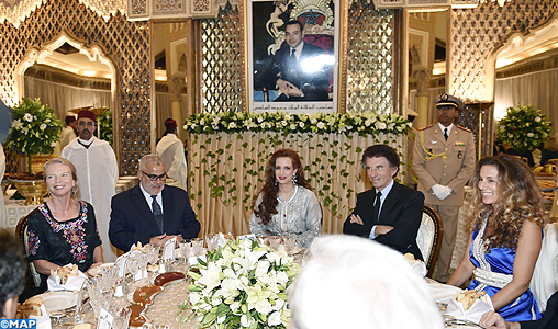 SAR la Princesse Lalla Salma préside à Rabat un dîner offert par SM le Roi à l’occasion de l’inauguration du Musée Mohammed VI d’art moderne et contemporain