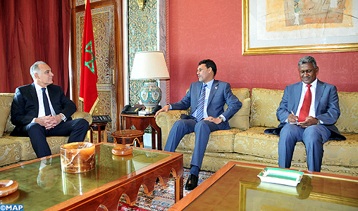 M. Mezouar s’entretient avec le ministre mauritanien de l’intérieur et de la décentralisation