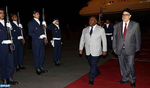 Arrivée à Marrakech du Président gabonais pour participer au 5ème Sommet Global de l’Entreprenariat