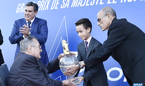 SAR le Prince Héritier Moulay El Hassan préside la remise du Grand Prix SM le Roi Mohammed VI des courses de chevaux pur sang anglais