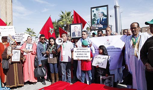 Sit-in à Rabat contre les violations flagrantes des droits de l’Homme commises par le Polisario et le régime algérien à l’encontre des Marocains