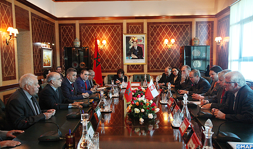 M. Biadillah s’entretient à Rabat avec le président du Sénat polonais