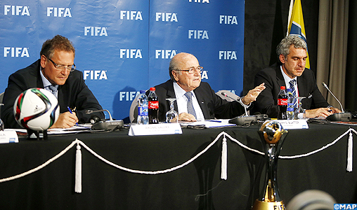 Joseph Blatter se félicite du niveau organisationnel du Mondial des clubs Maroc 2014