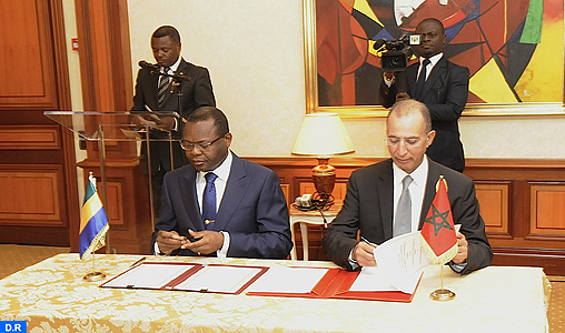 Signature d’un accord cadre de coopération en matière de développement et d’investissement humain entre le Maroc et le Gabon