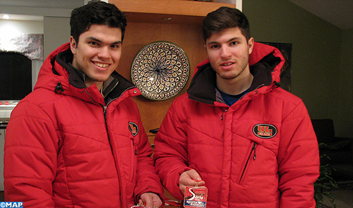 Ski alpin : Quatre médailles pour les frères Lamhamedi sur le circuit de la FIS