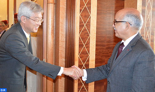 M. Biadillah s’entretient avec l’ambassadeur de la République de Corée à Rabat