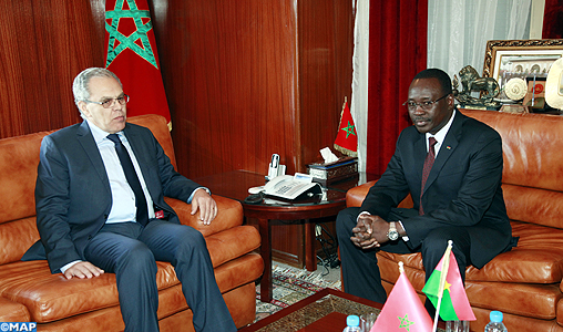 M. Loudyi reçoit le Premier ministre et ministre burkinabé de la Défense