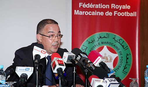 Fouzi Lekjaa: la FRMF a décidé de revenir sur la décision de suspension des activités footballistiques